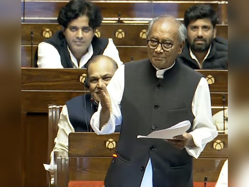 'Amit Shah was never in RSS': Digvijaya Singh during Rajya Sabha discussion on election reforms
