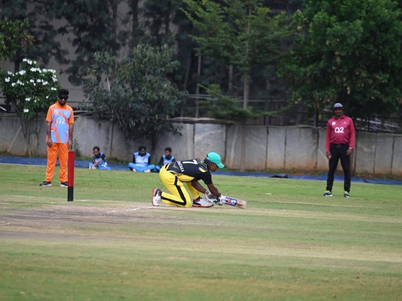 Uttarakhand stun holders Andhra; Gujarat, Goa in the Nagesh Trophy Men’s National T20 Cricket Tournament for the Blind 2025 (8th Edition – Phase II) Vijayawada on Monday. Photo credit: CABI