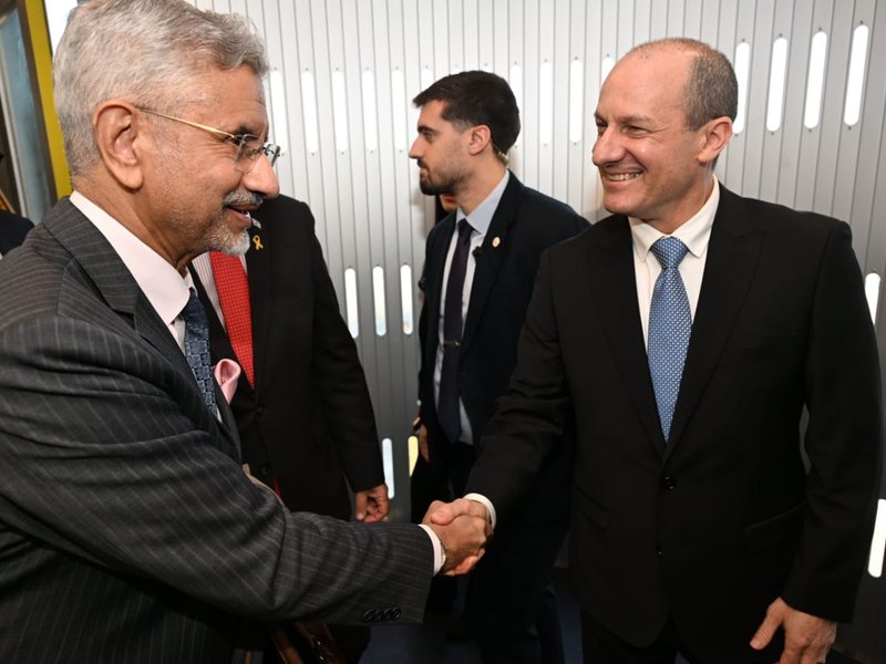 EAM Jaishankar arrives in Israel, set to hold talks with counterpart Gideon Sa'ar