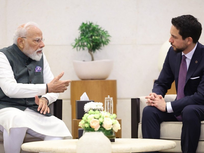 PM Modi lauds Jordan's Crown Prince's contributions to youth development, innovation