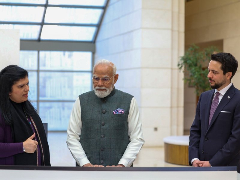 PM Modi in Jordan