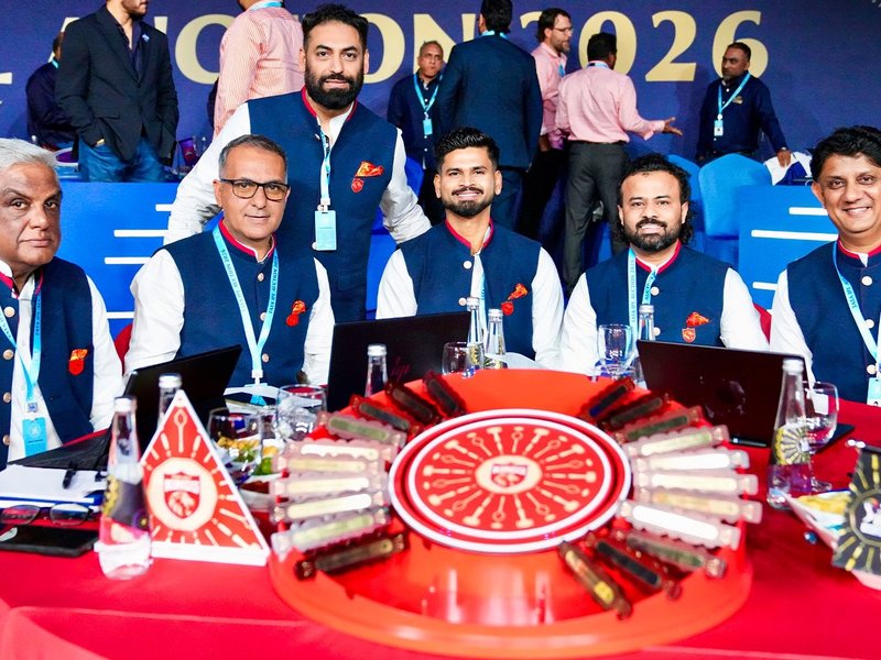 Captain Shreyas Iyer joins PBKS’ think tank at IPL 2026 auction table