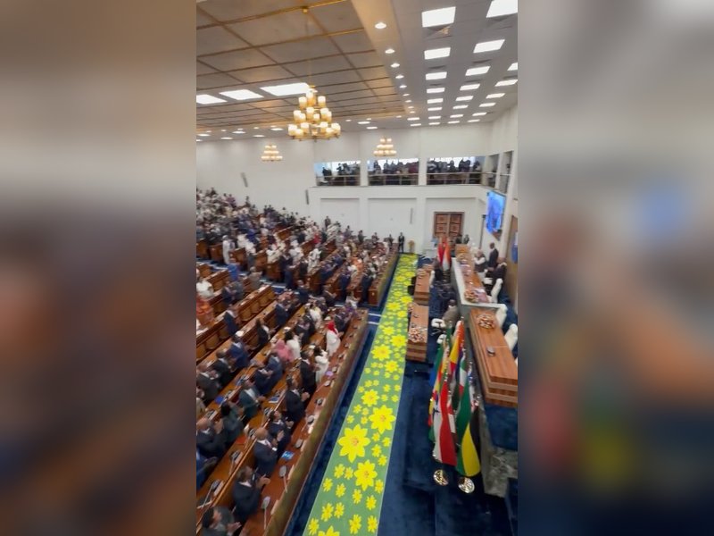 PM Narendra Modi receives rousing welcome at Ethiopian Parliament 