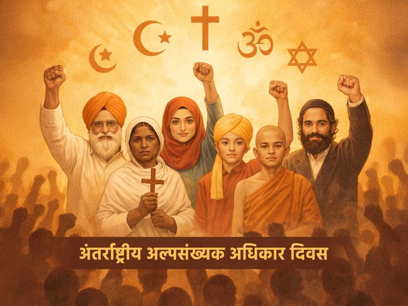 अंतर्राष्ट्रीय अल्पसंख्यक अधिकार दिवस: संवैधानिक गारंटी से सह-अस्तित्व तक