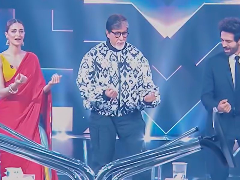 KBC: Kartik Aaryan asks Amitabh Bachchan if Jaya Bachchan knows his mobile password