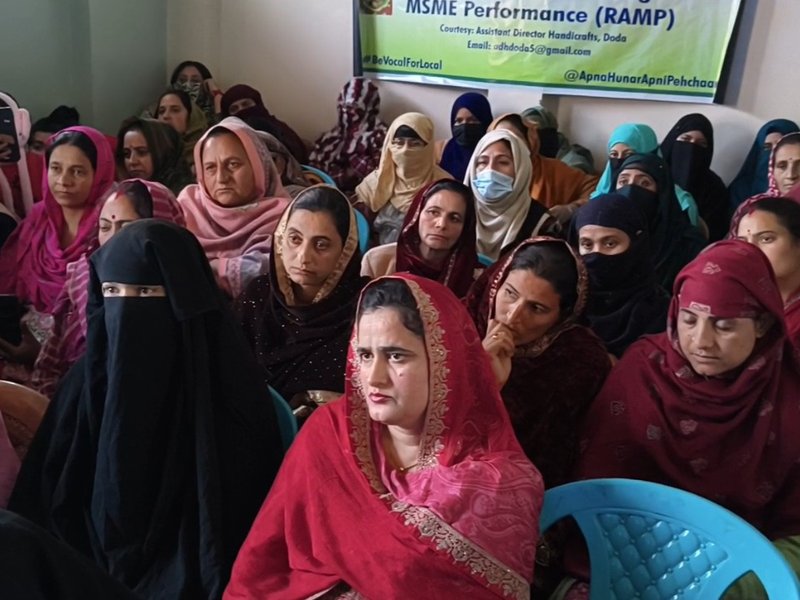 J&K: Doda workshop trains local artisans and craftsmen in packaging and branding techniques (Photo: IANS)