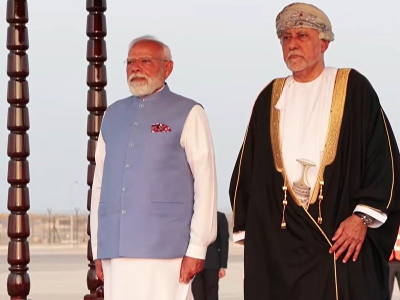 PM Modi arrives in Oman on final leg of his three-nation visit 
