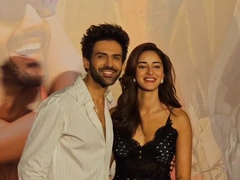 Kartik Aaryan: 'I am extremely lucky to have Ananya Panday by my side'