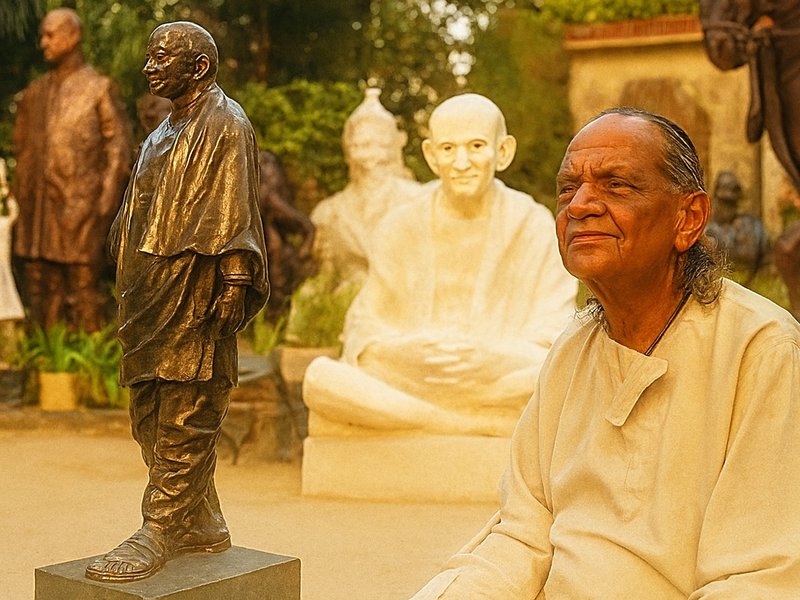 Ram Sutar: Sculptor who gave India its tallest tribute, dies at 100 (Photo: AI Generated Image)
