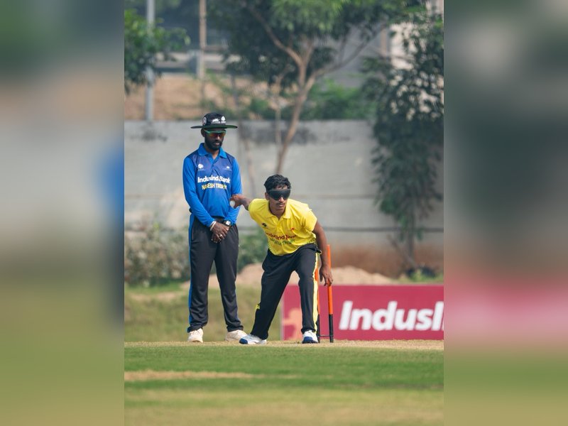 Vidarbha, Goa, Andhra, Uttarakhand, and Jharkhand win on high-scoring day in the Nagesh Trophy – Men’s National T20 Cricket Tournament for the Blind on Thursday. Photo credit: BACI