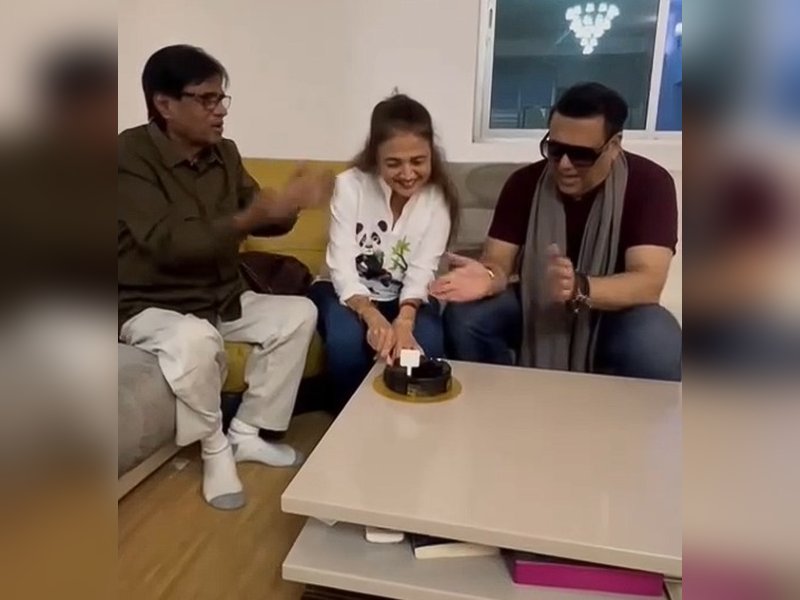 Govinda brings back his 90s charm as he celebrates sister Kaamini Khanna’s birthday