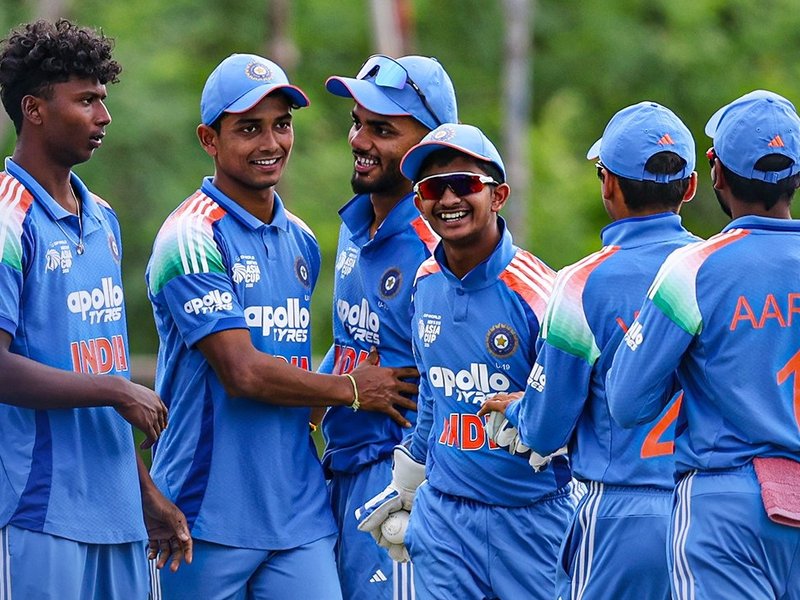 अंडर 19 एशिया कप: श्रीलंका को 8 विकेट से रौंदकर फाइनल में भारत, रविवार को पाकिस्तान से भिड़ंत