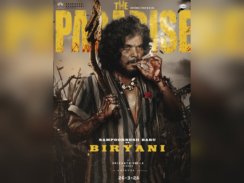 Sampoornesh Babu plays 'Biryani' in Nani-starrer 'The Paradise' (Photo Credit: Nani/X)