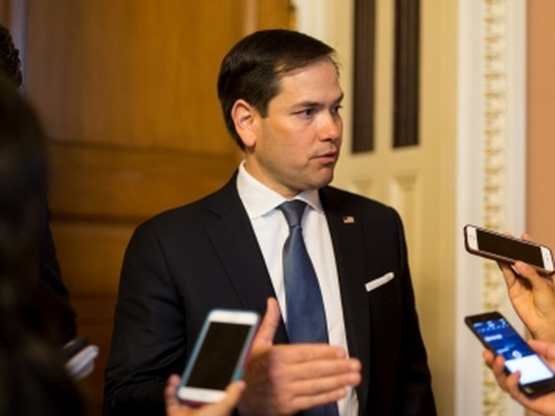 Rubio says Venezuela regime backs criminal groups.
