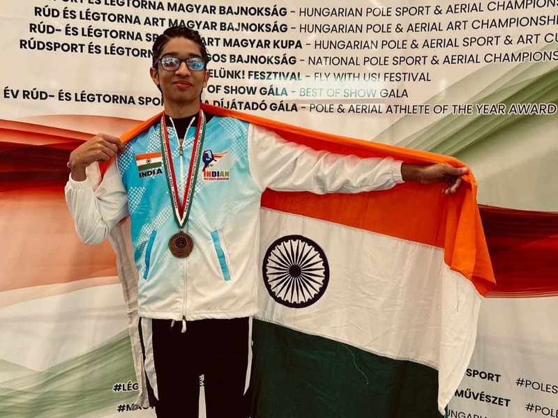 India’s Vir Gahrotra wins historic gold at Pole and Aerial Sports World C'ship