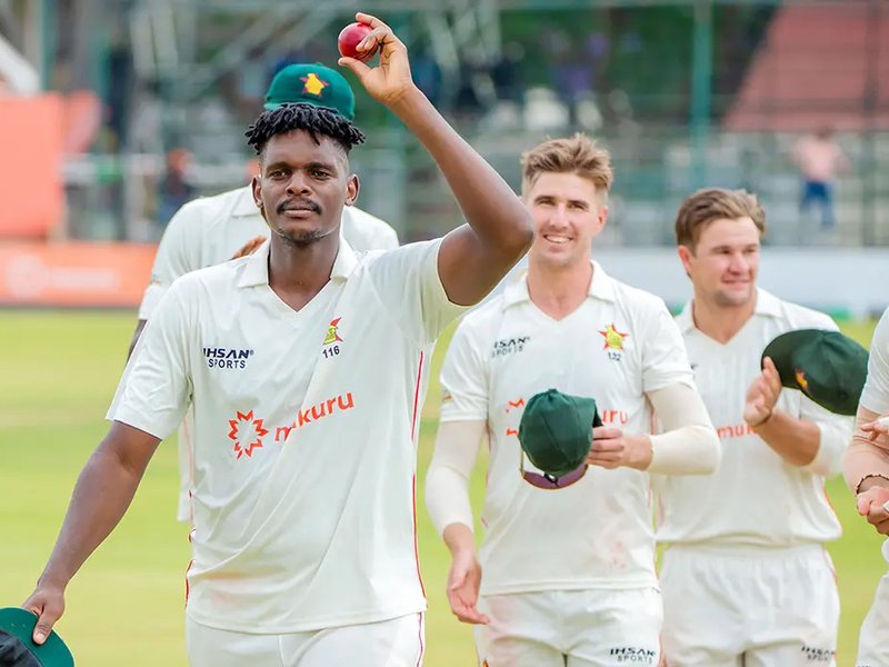 Richard Ngarava named Zimbabwe’s new Test and ODI captain