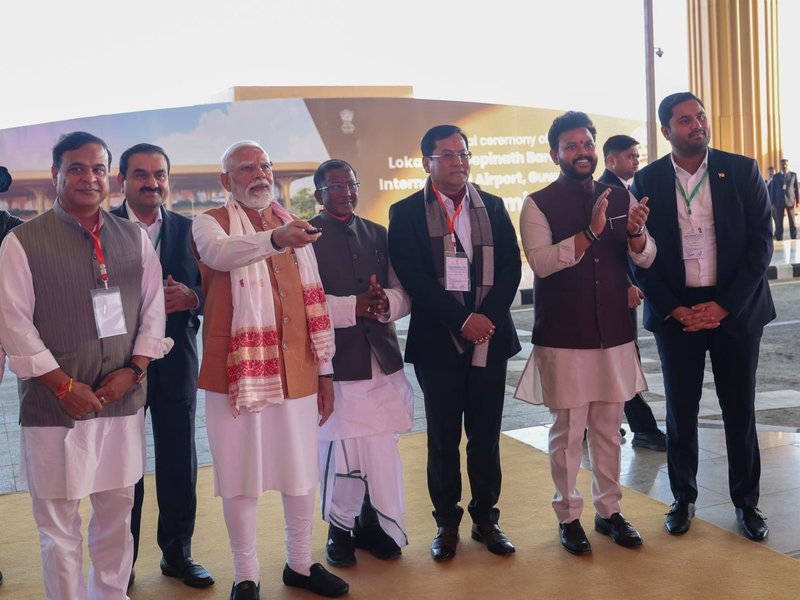 PM Modi inaugurates Guwahati terminal, setting Adani benchmark in Northeast connectivity