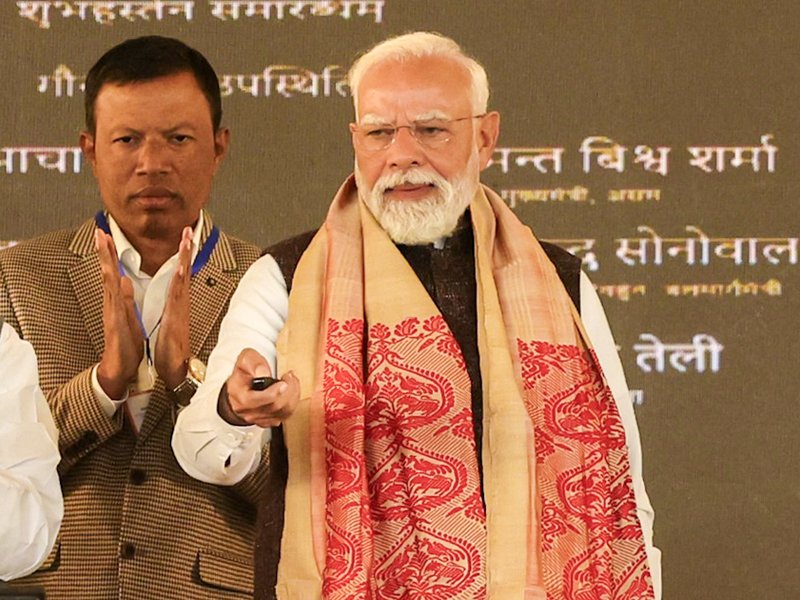 PM Modi lays foundation stone for Rs 11,000 crore fertiliser unit in Assam