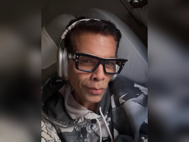 Karan Johar shares a sneak peek into his quick day of travel