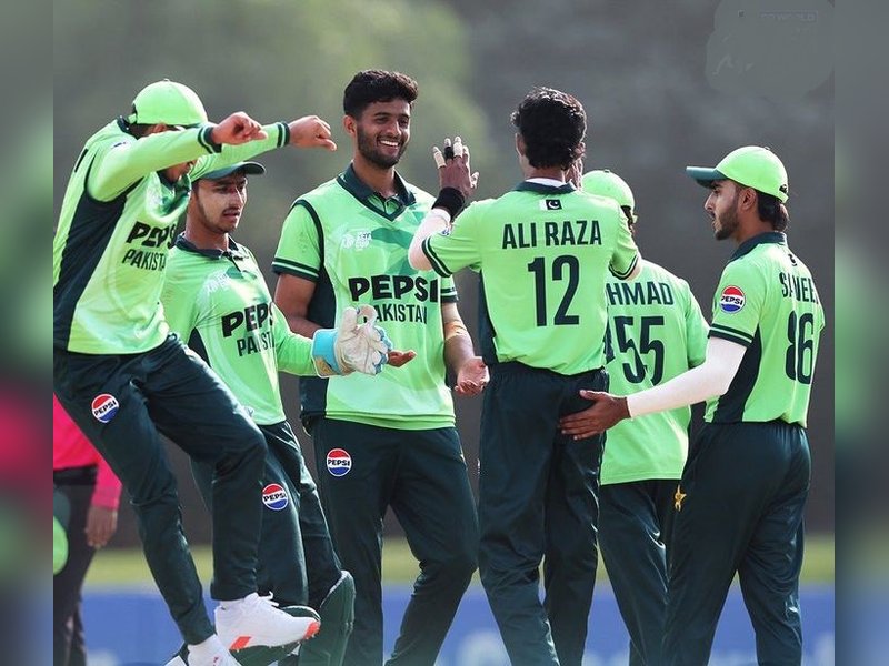 Sameer Minhas hits blistering 172 as Pakistan beat India by 191 runs to win the U19 Men’s Asia Cup title at the ICC Academy Ground in Dubai on Sunday. Photo credit: ACC/X