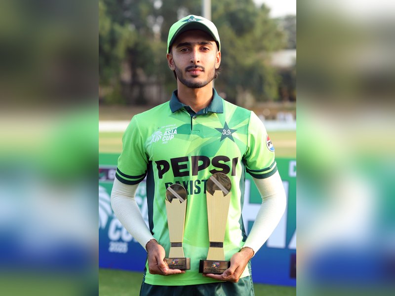 Scoring big against India will remain the most memorable achievement, says Sameer after helping Pak U19 win Asian title in Dubai on Sunday. Photo credit: Telecom Asia Sport
