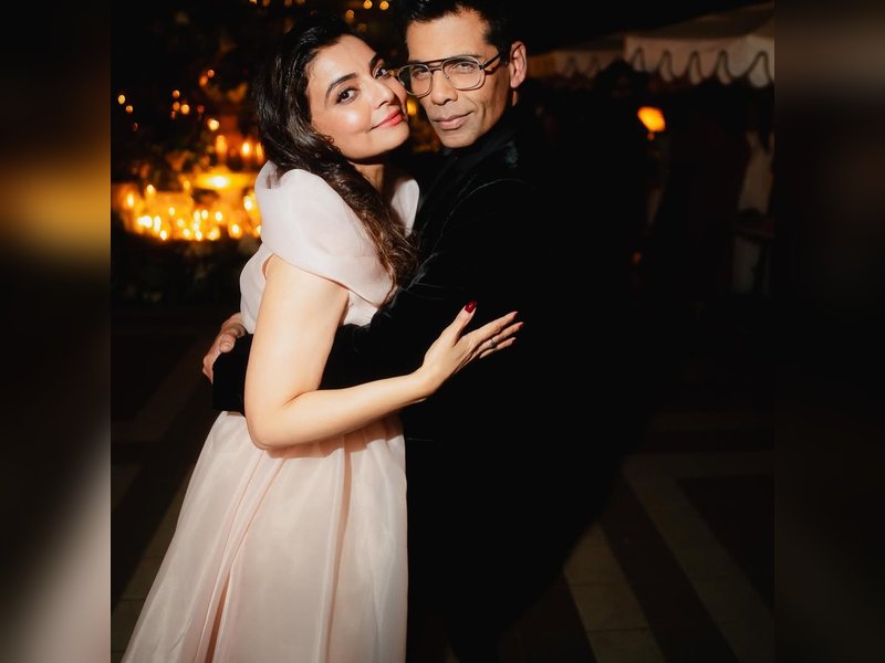 Ranveer Singh, Rani Mukerji, & Karan Johar grace Vaibhavi Merchant's 50th birthday bash 