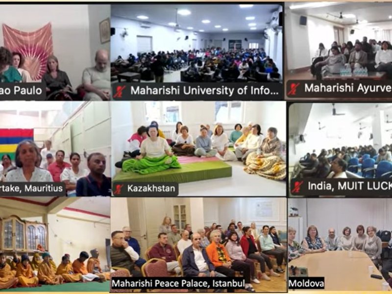 World meditation Day, Meditation wave