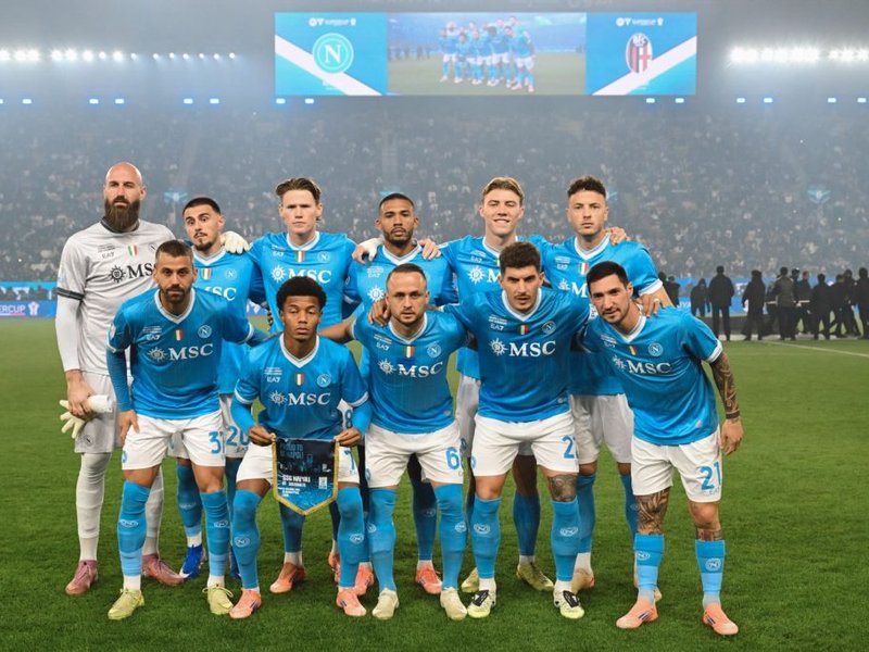 Neres inspires Napoli to win third Italian Super Cup title