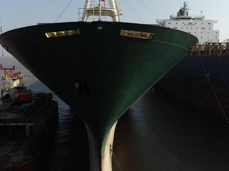 8,800 से अधिक जहाज रीसाइक्लिंग और 32 प्रतिशत वैश्विक योगदान के साथ अलंग बना शिप रीसाइक्लिंग का 'ग्रीन मॉडल”