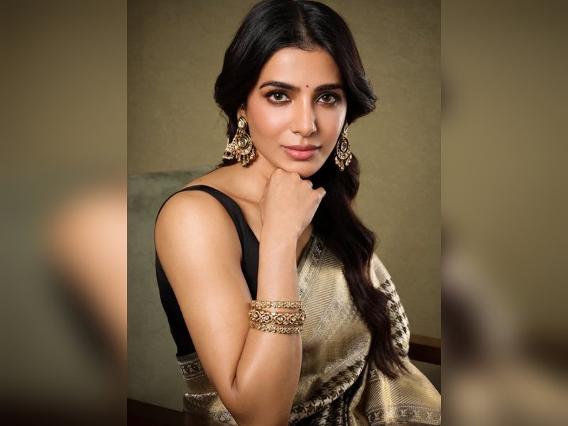 Samantha Ruth Prabhu is doing most of the action herself, and doing it in a saree in ‘Maa Inti Bangaram’