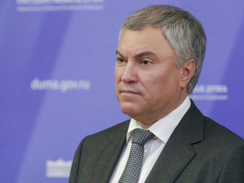 Russian State Duma Speaker blames EU, Biden and his supporters for Ukraine conflict