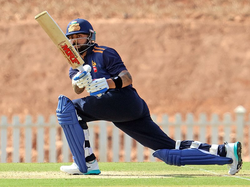 Virat Kohli, Rohit Sharma and Vaibhav Suryavanshi smash centuries; Karnataka and Bengal complete big chases in the opening round of the Vijay Hazare Trophy 2025/26 on Wednesday. Photo credit: IANS