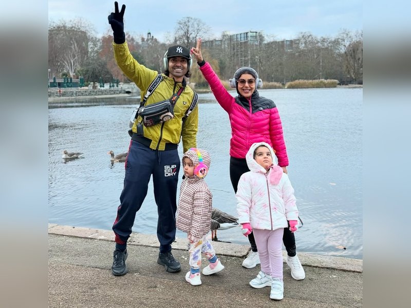 Gurmeet Choudhary, Debinna Bonnerjee to ring in New Year in London with their 'two tiny miracles'