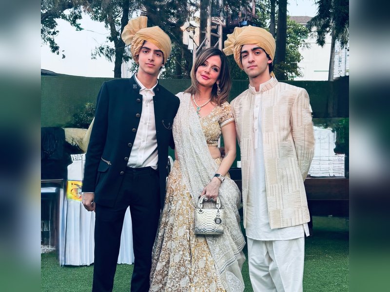 ‘Mama Lioness ’ Sussanne Khan dotes on her ‘sons’, says her ‘heart beams with pride’