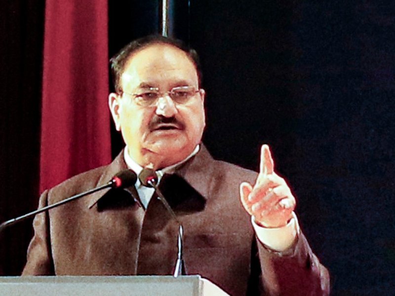 Strong science, effective delivery, people’s participation driving India’s public health: JP Nadda (Photo: IANS/Wasim Sarvar)