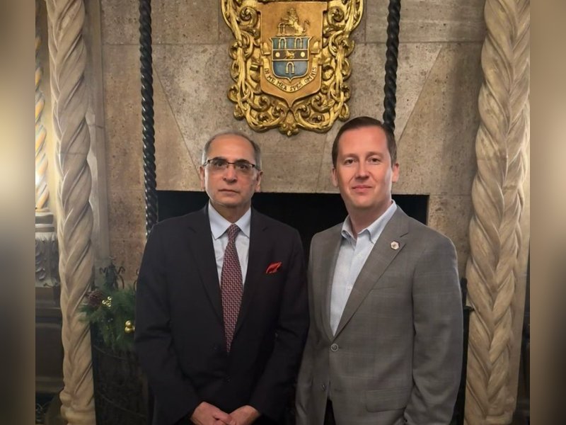Indian envoy holds talks with American counterpart Sergio Gor in Mar-a-Lago