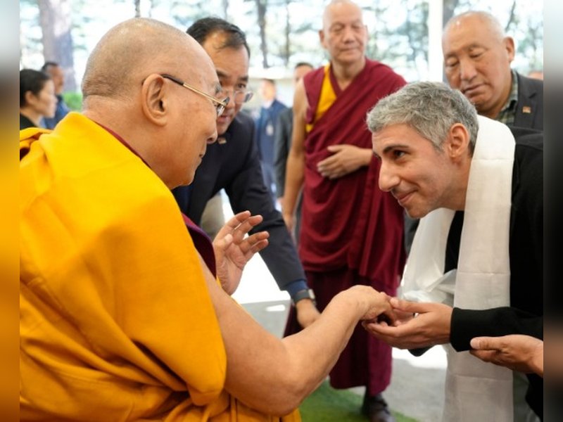 Jim Sarbh shares serene moment with the Dalai Lama