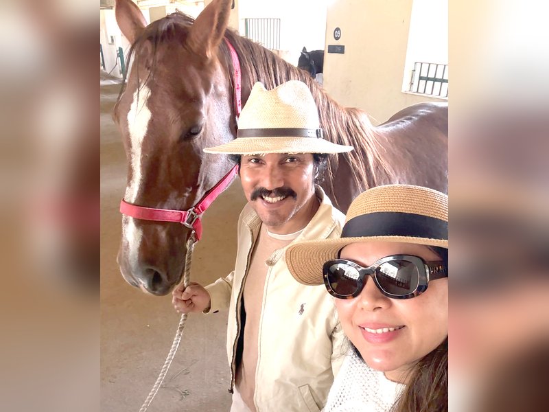 Randeep Hooda, wife Lin Laishram ring in Christmas surrounded by nature