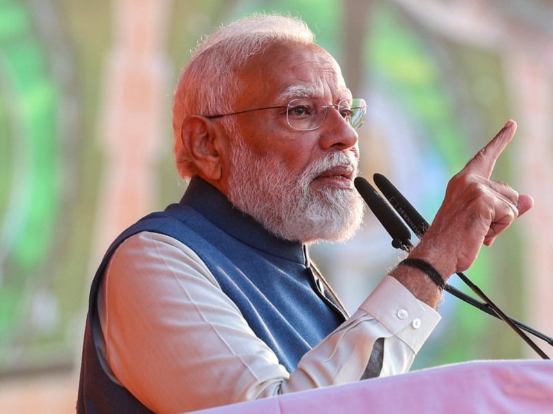 PM Modi slams ‘parivarvad’, says BJP restored legacy of Ambedkar and Patel (Photo: IANS)