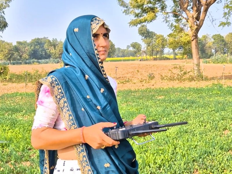Gujarat: Namo Drone Didi scheme gives wings to rural women in Banaskantha (Photo: IANS)