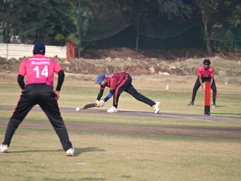 Maharashtra, Karnataka cruise to big wins in league matches of Nagesh Trophy -- -- Men's National T20 Cricket Tournament for Blind 2025 at the Railway Sports Ground in Hubli on Friday. Photo credit: CBAI