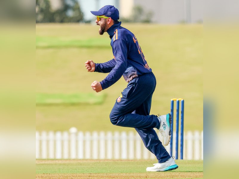 Virat Kohli and Rishabh Pant hit fifties as Delhi edge Gujarat by seven runs in thrilling clash of the Vijay Hazare Trophy 2025-26 at the Board of Control for Cricket in India (BCCI) Centre of Excellence (CoE) Ground in Bengaluru on Friday. Photo credit: BCCI Domestic/X