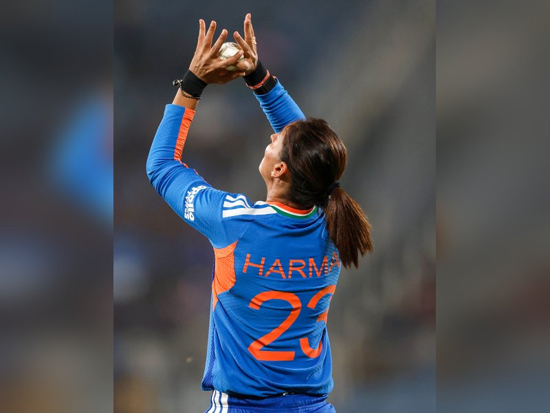 Credit goes to the bowlers for giving India this win, says India Women team captain Harmanpreet Kaur after her team beats Sri Lanka Women in the third T20I of the five-match series in Thiruvananthapuram on Friday. Photo credit: IANS 