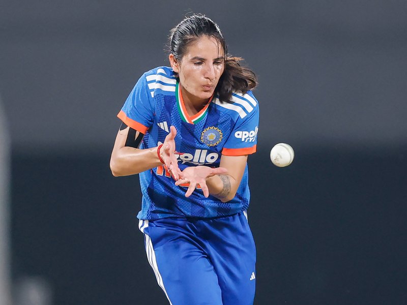 Shafali Verma smashes 79 not out as India clinch five-match series with eight-wicket win over Sri Lanka in the third T20I at the Greenfield International Stadium on Friday. Photo credit: IANS