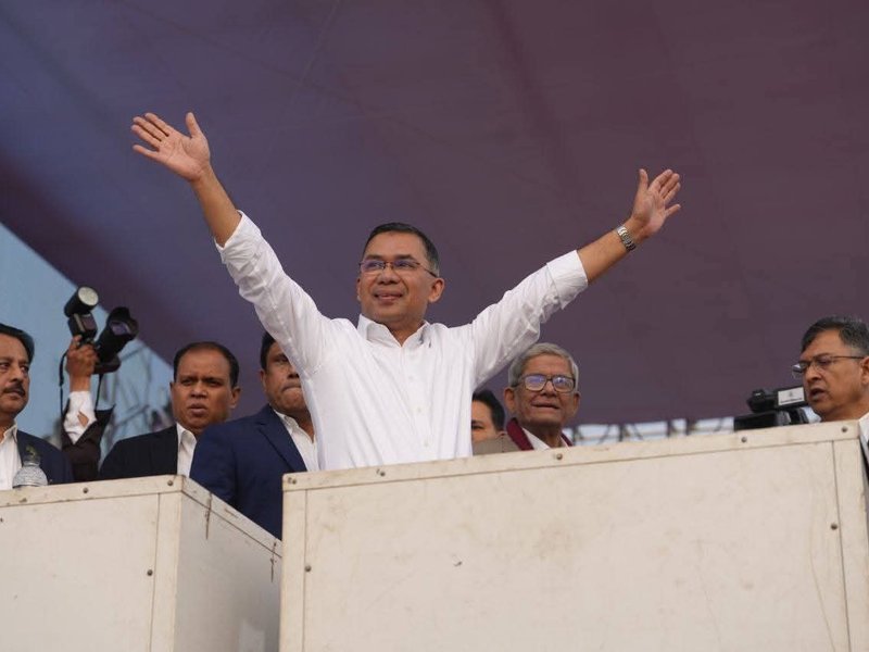 Bangladesh: Tarique Rahman registers as voter, Awami League questions process