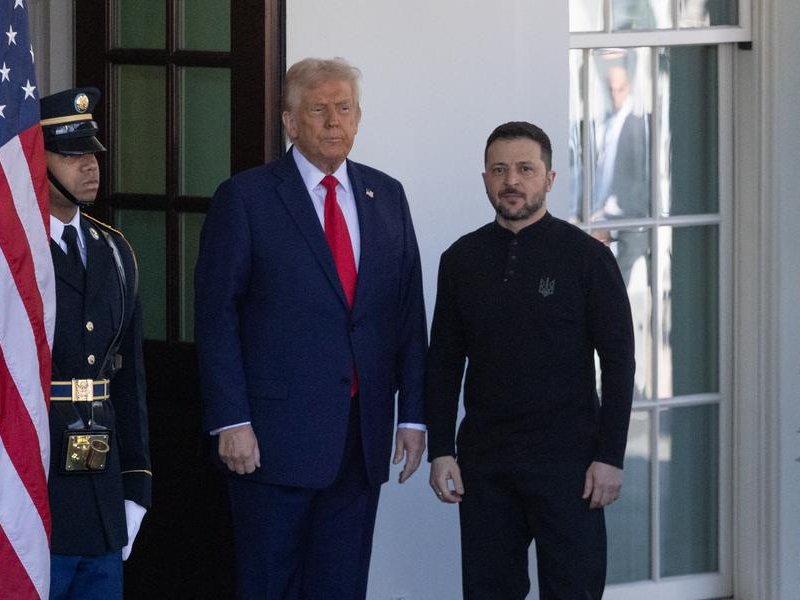 Trump to meet Zelensky today amid push for Ukraine peace deal