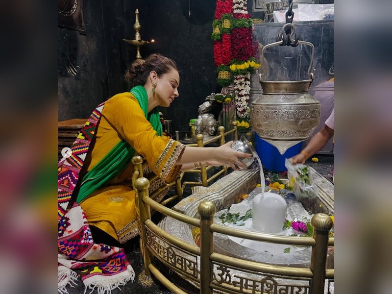 Kangana Ranaut shares her joy of completing a decade-long pilgrimage to all 12 Jyotirlingas