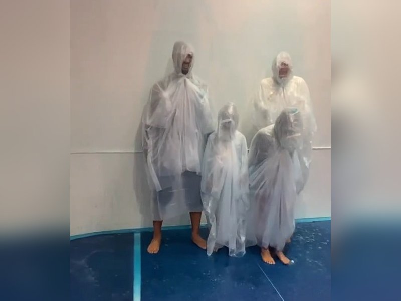 John Legend enjoys a messy birthday with wife Chrissy Teigen & the kids 