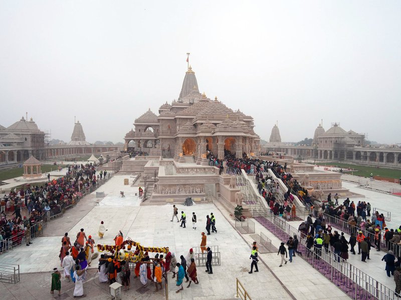 अयोध्या राम मंदिर की प्राण-प्रतिष्ठा की दूसरी वर्षगांठ, अमित शाह और सीएम योगी ने दी शुभकामनाएं