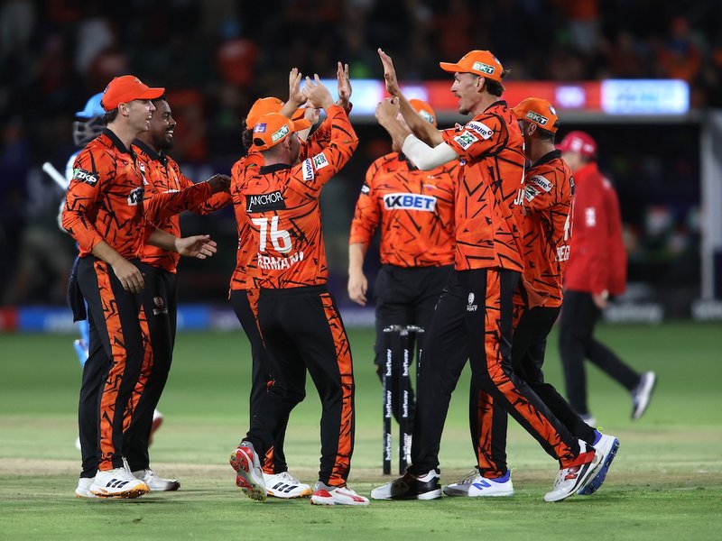 SA20: Sunrisers clinch bonus point win over Pretoria Capitals